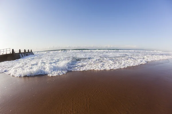 Vymývání vodou Beach Sea — Stock fotografie