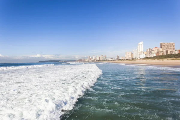 Durban Fronte Spiaggia Oceano Paesaggio — Foto Stock