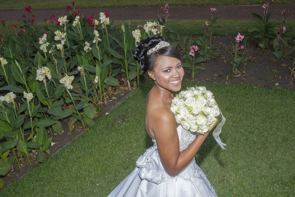 Wedding Bride Happy — Stock Photo, Image