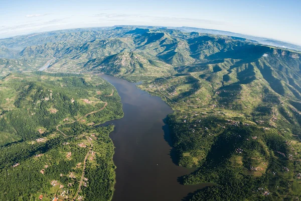 Flying Dam Terrain Landscape — Stock Photo, Image