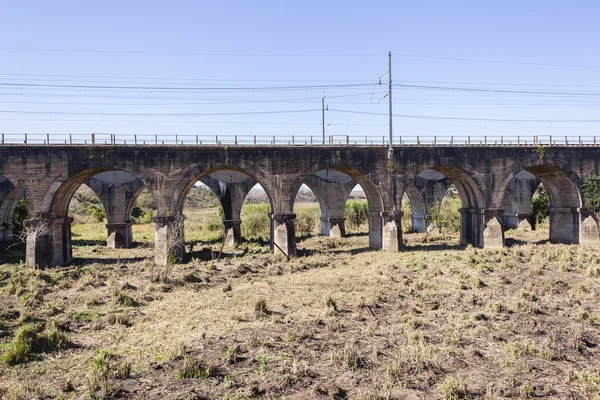 Ponte Ferroviária Trem Seca — Fotografia de Stock
