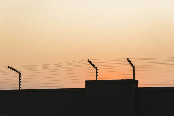 Security Electrified Fencing — Stock Photo, Image