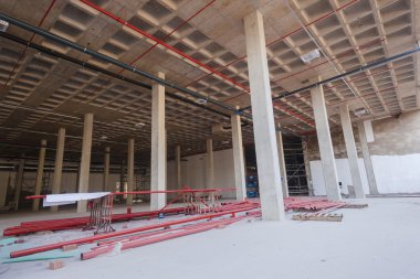 İnşaat tesisat yangın boruları