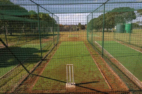 Cricket Practice Nets — Stock Photo, Image