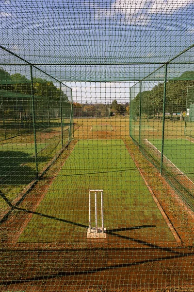 Cricket Practice Nets — Stock Photo, Image