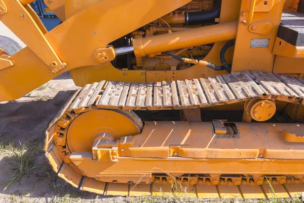 Grader Industrial Machine Detail — Stock Photo, Image