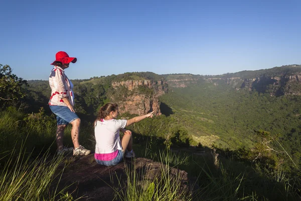 Randonnées pédestres Filles Sauvage Eté — Photo