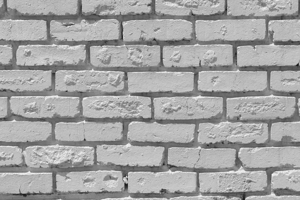 Mur en brique Noir Blanc — Photo