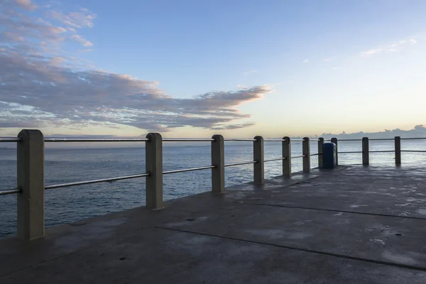 桟橋海の風景 — ストック写真