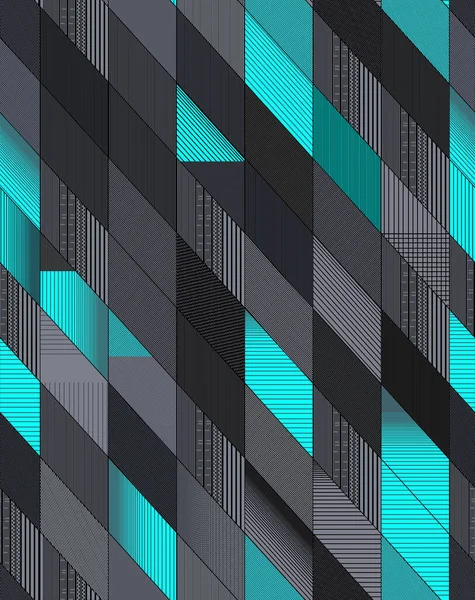colorful abstract patterns with geometric lines