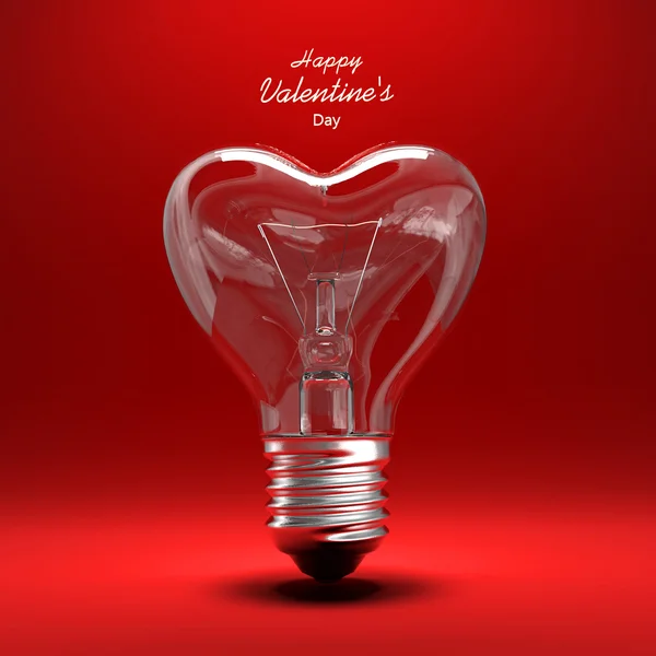 Ampul - kalp Valentine
