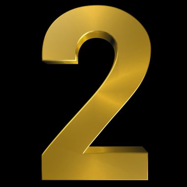 2 alfabe altın yazı tipi