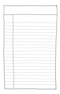 Kağıt Not vintage 2 Hat sanatı