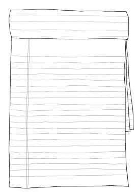 Kağıt Not Klasik Hat sanatı