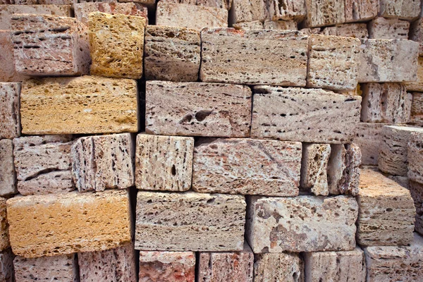 Sandstone bricks blocks — Stock Photo, Image