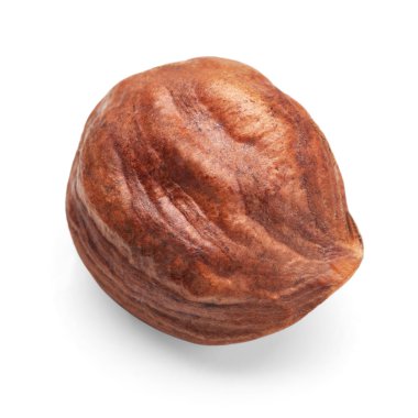 tohum fındık beyaz bir arka plan üzerinde