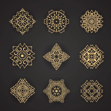 Tasarım öğeleri grafik Tay tasarım