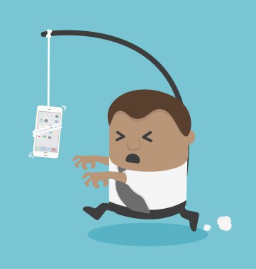 iş adamı gerek yeni smartphone