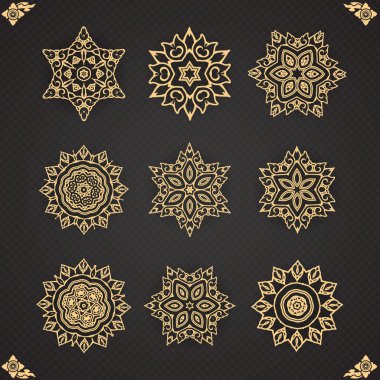 Tasarım öğeleri grafik üzerinde sorunsuz backgro izole Tay tasarım