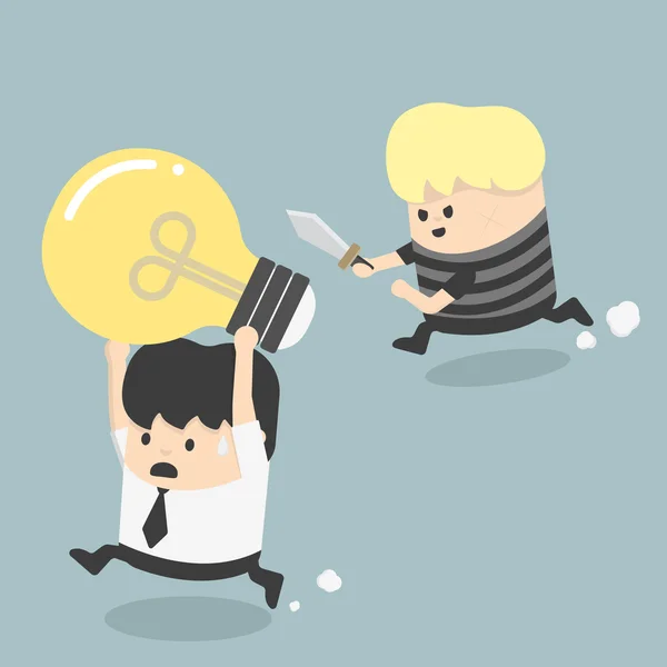 kavram karikatürleri hırsız çalmak fikir işadamı 