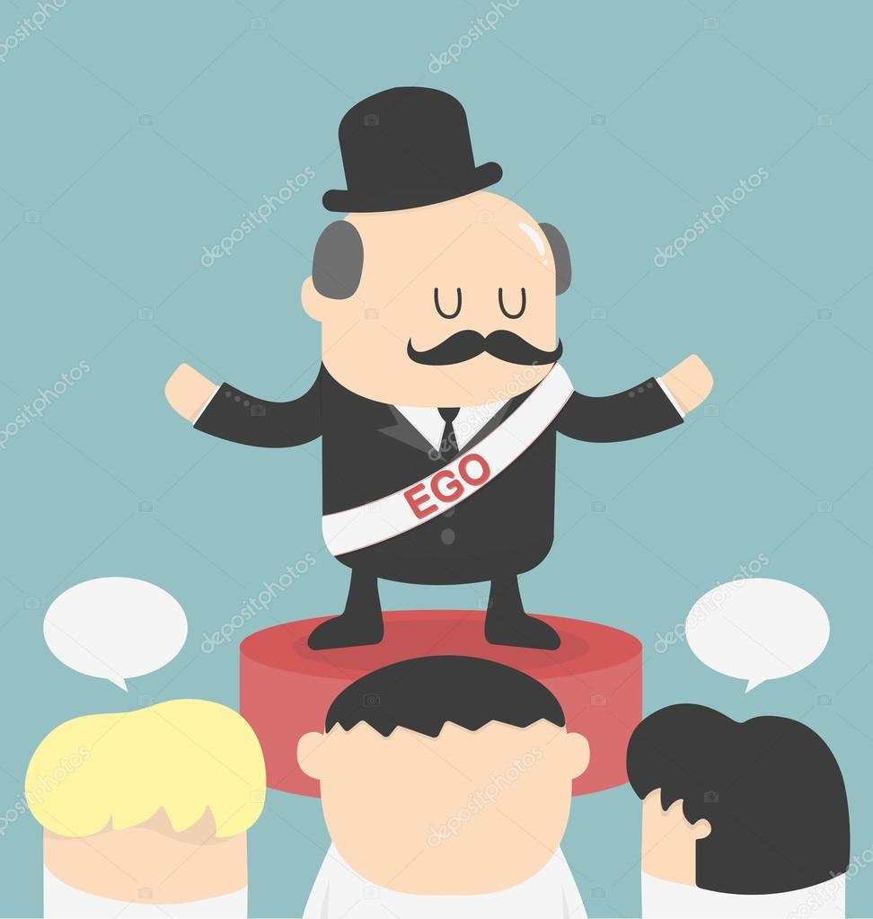 Concept ego man Stock Vector Image by ©wittaya2499 #56023101