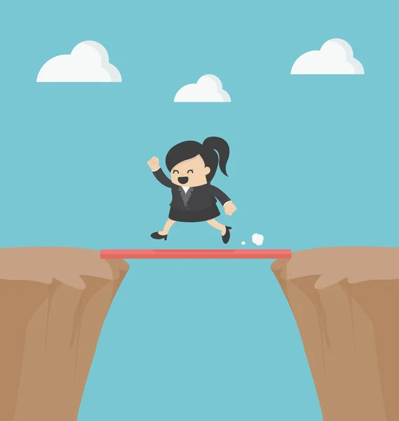 iş harika ahşap uçurumun altındaki çapraz