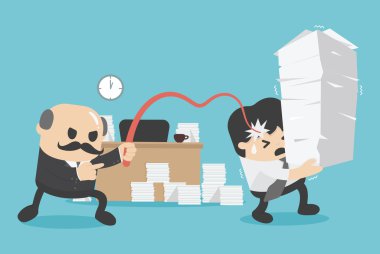 Köle gibi iş kavramı çalışma