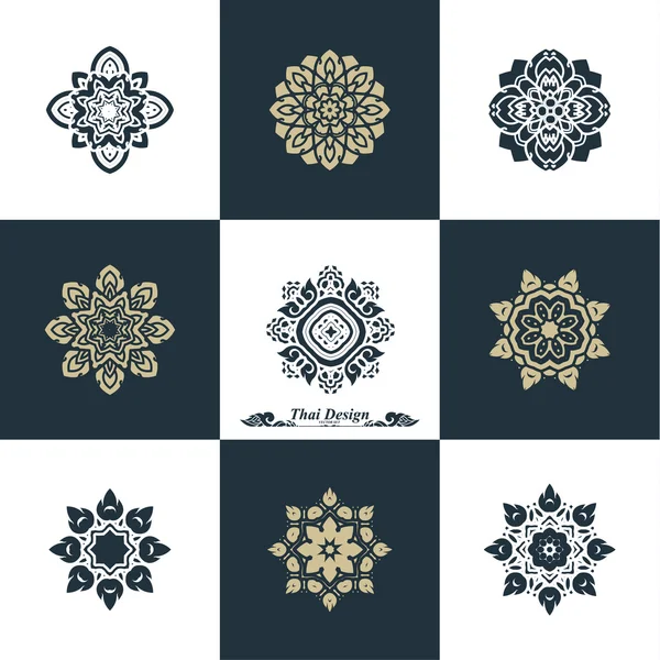 Diseño de lujo conjunto de plantillas. Swash Elements Art Vector Vintage St — Archivo Imágenes Vectoriales