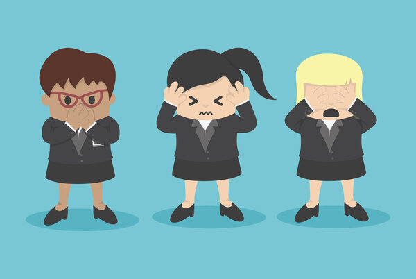 Не видеть зла, не слышать зла, не говорить зла
