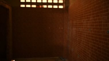 Asyalı kadın portresi hayalet yüzü, korku sahnesi, Cadılar Bayramı konsepti