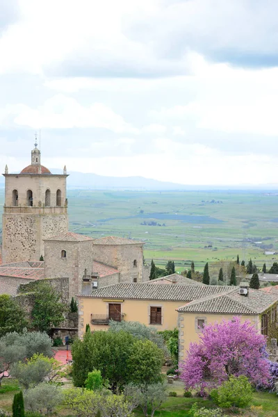 Vue Sur Ville Trujillo Depuis Alcazaba Château Estrémadure Espagne — Photo