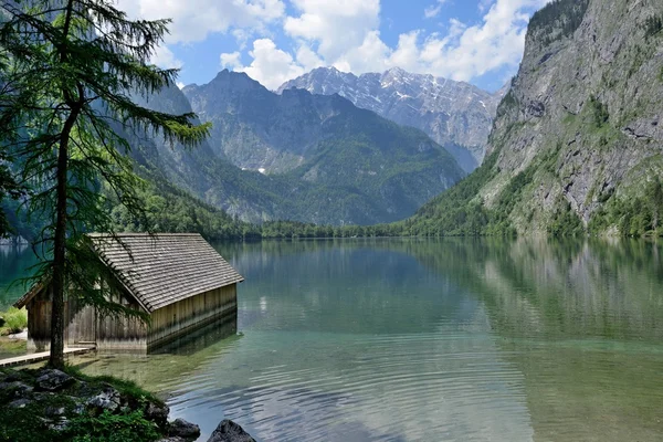 Beautiful lake Obersee — 스톡 사진