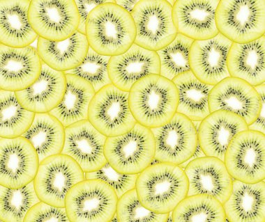 dilimlenmiş kivi desen