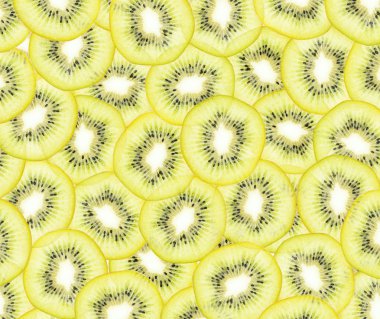 dilimlenmiş kivi desen