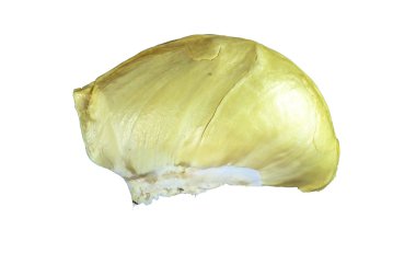 Durian beyaz zemin üzerine