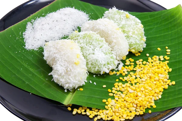 Mungo fazole rýže - krep na banán — Stock fotografie