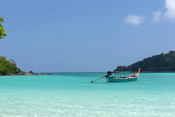 Boat in Surin Islands andaman sea