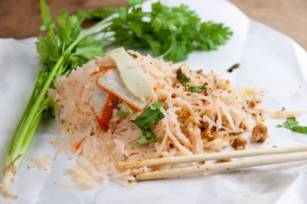 Asia Food smażony makaron — Zdjęcie stockowe