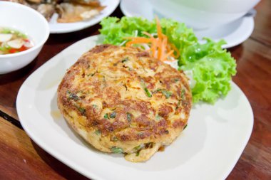 Kızarmış dövülmüş yumurta