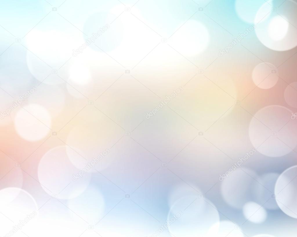 Light blue abstract bokeh blur background. Stock Photo by ©NYS 106603160