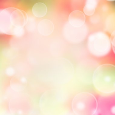 Bokeh bulanıklık bahar yaz arka plan.