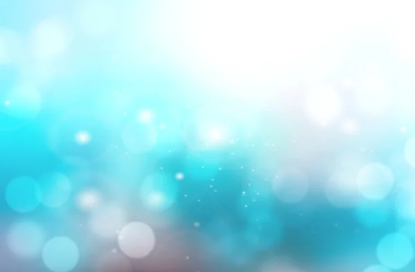 Soyut aqua mavi bokeh arka plan bulanık.