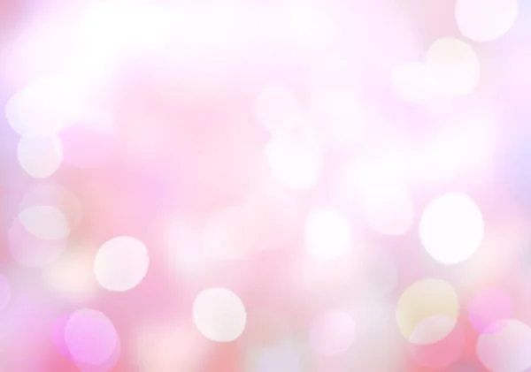 ピンクの抽象的なぼやけたボケの背景 バレンタインが輝く背景 — ストック写真