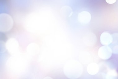 Mavi menekşe kış arkaplanı, bulanık soyut illüstrasyon. Işık bokeh, noel duvar kağıdı..