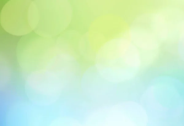 Зеленый Синий Весенний Фон Легкий Природный Боке Сфокусированной Природы Backdrop — стоковое фото