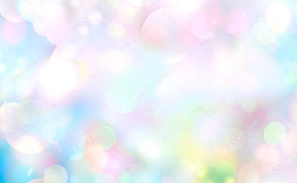 Spring background,blurred colorful texture. Soft backdrop. Blue abstract wallpaper. Light colorful illustration.