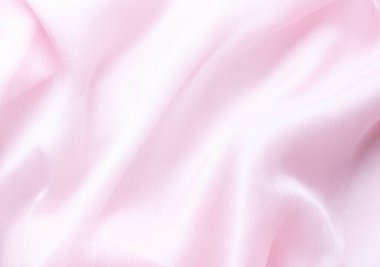 Pembe saten pürüzsüz tekstil arkaplan, kumaş kumaş kumaş, sevgililer günü arka planı..