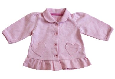 Uzun kollu bebeğin ilk izole pembe.