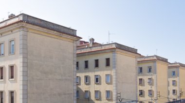 dört eski evlerin mimari soyutlama