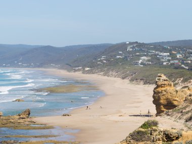 Avustralya deniz kenarı tanınmayan insanlar